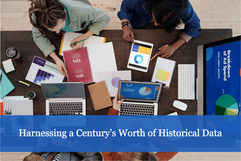 Harnessing a Century’s Worth of Historical Data